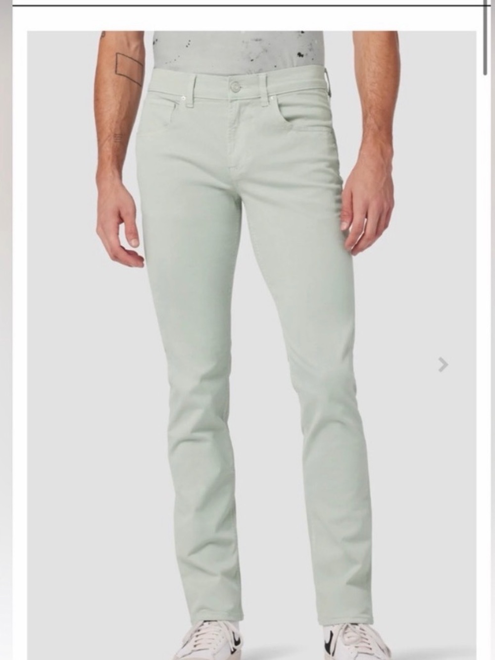 Hudson Jeans Slim Taper in Mint Green